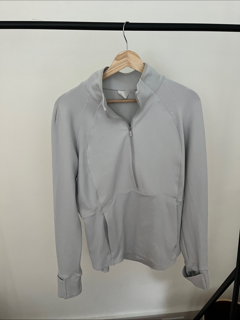 Lululemon Cold Weather Running Half Zip Size 12 White